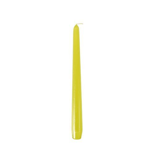 Leuchterkerzen limonengrün Spitzkerzen Ø 2,2 cm · 25 cm 100 Stück