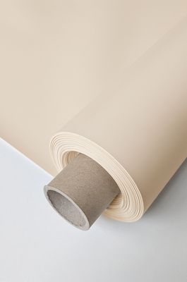 Lacktischdecke dubliert 2 x 15 m creme – robust, pflegeleicht &amp; vielseitig einsetzbar