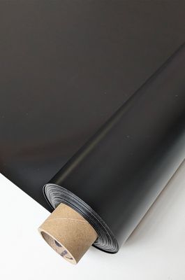 Lacktischdecke 1,30m x 30m 18 my dubliert schwarz – robust, pflegeleicht &amp; vielseitig einsetzbar