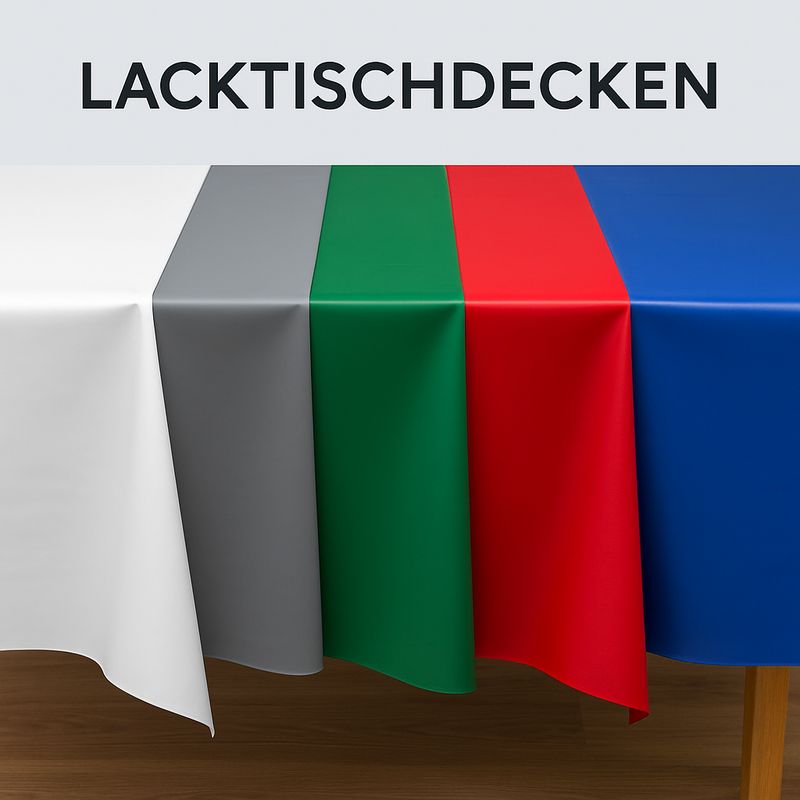 Lacktischdecken