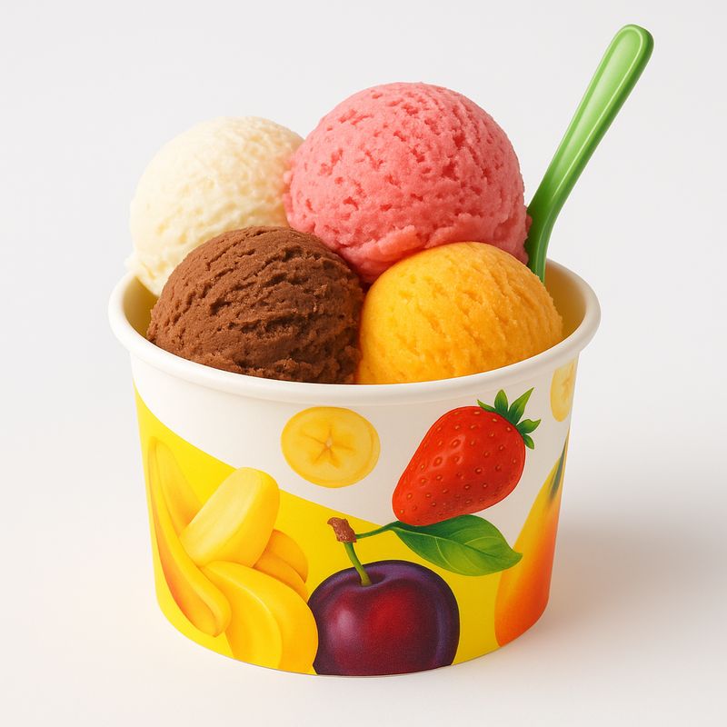 Eisbecher Eislöffel Eisspaten und mehr...