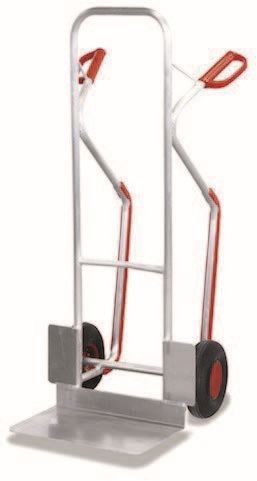 Aluminiumkarre mit Treppenschlitten
