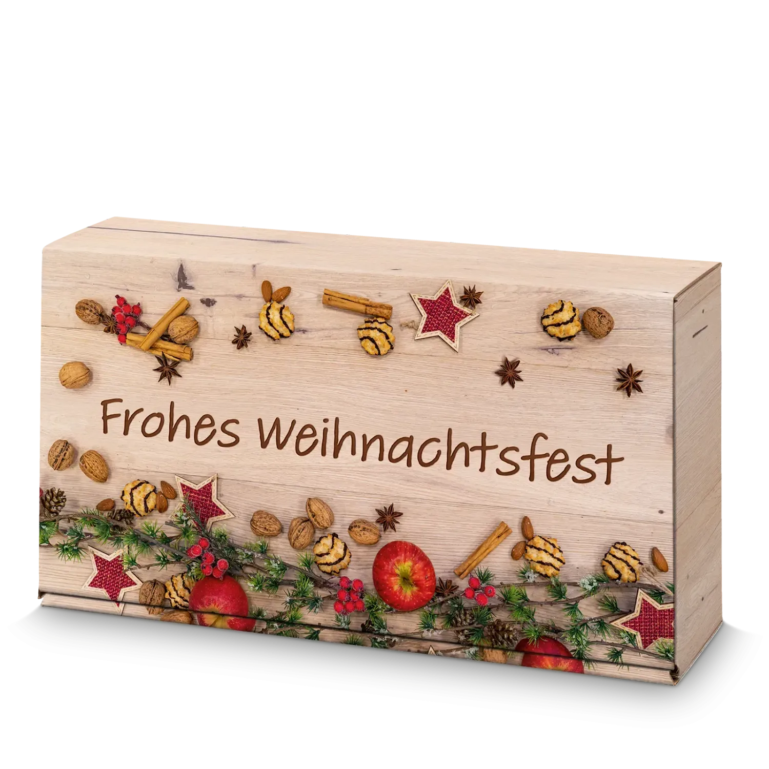 Präsentkarton &quot;Weihnachtsfest&quot; 2er