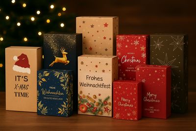 Präsentkartons Weihnachten