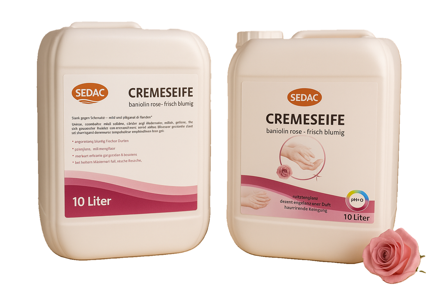 🧴 SEDAC Cremeseife „baniolin rosé – frisch blumig“ – 10 Liter