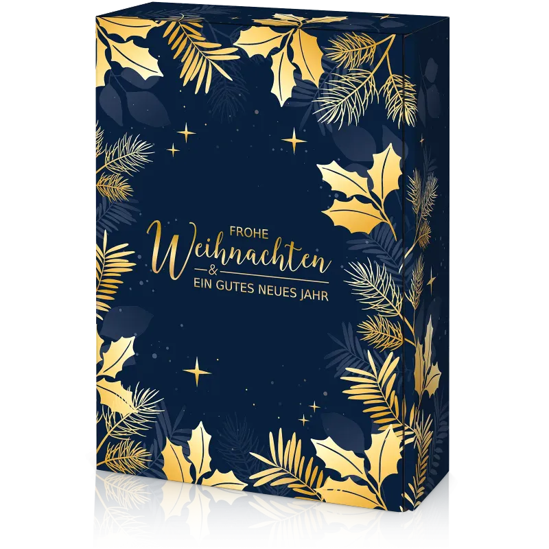 Präsentkarton &quot;Weihnachtszauber&quot; 3er
