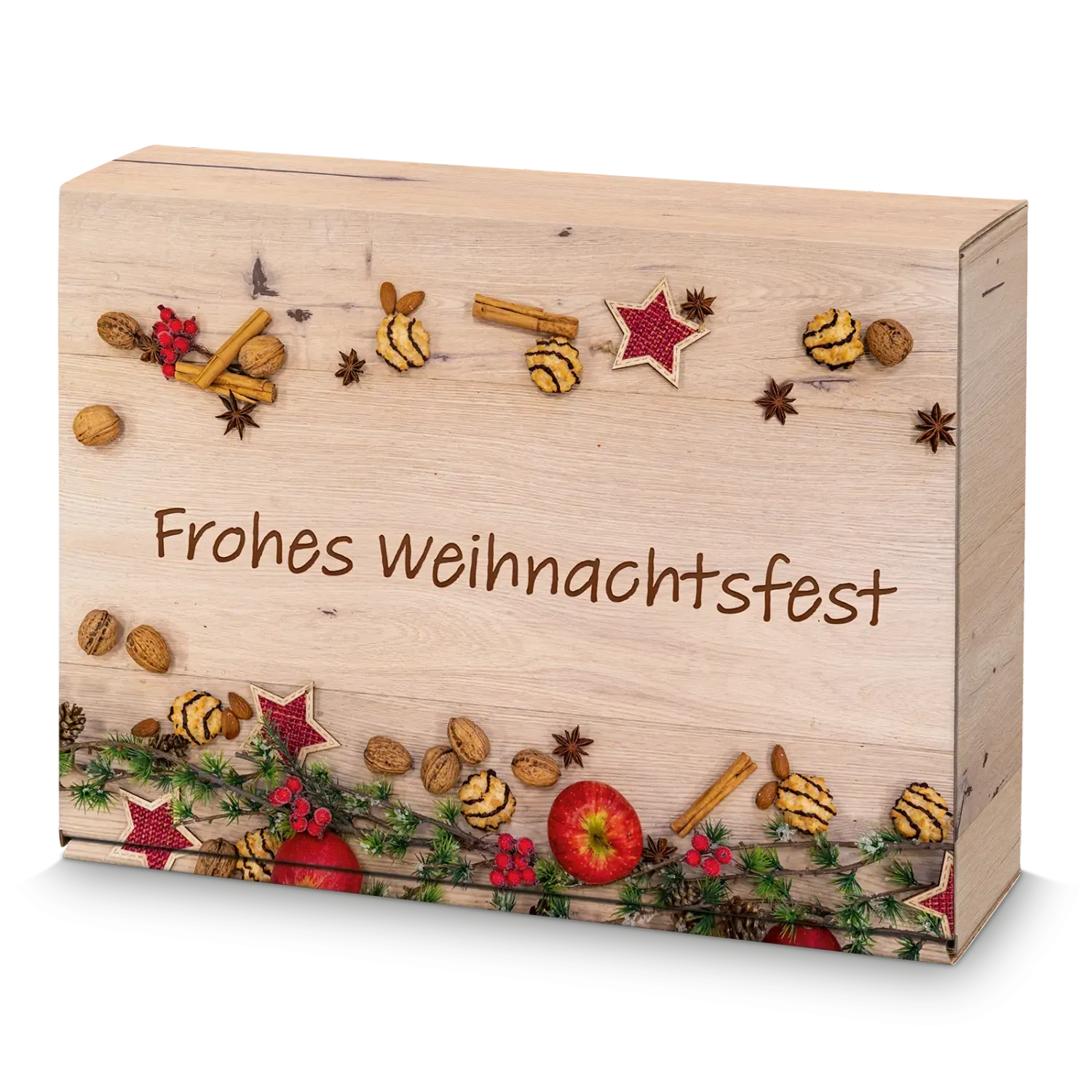 Präsentkarton &quot;Weihnachtsfest&quot; 3er