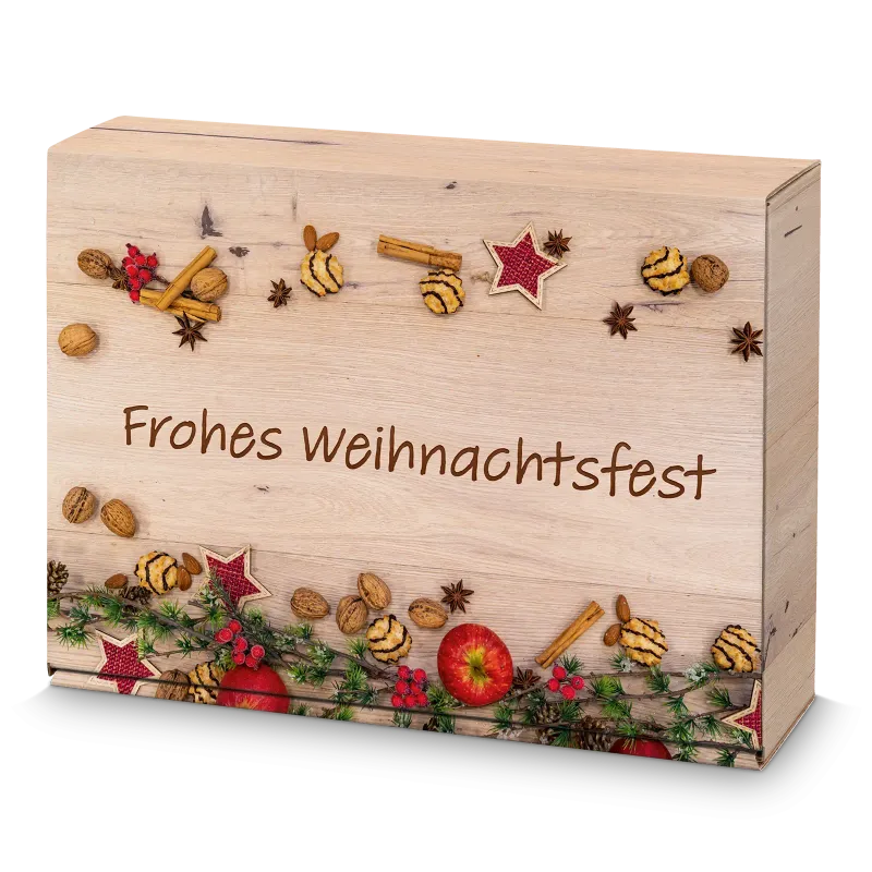 Präsentkarton &quot;Weihnachtsfest&quot; 3er