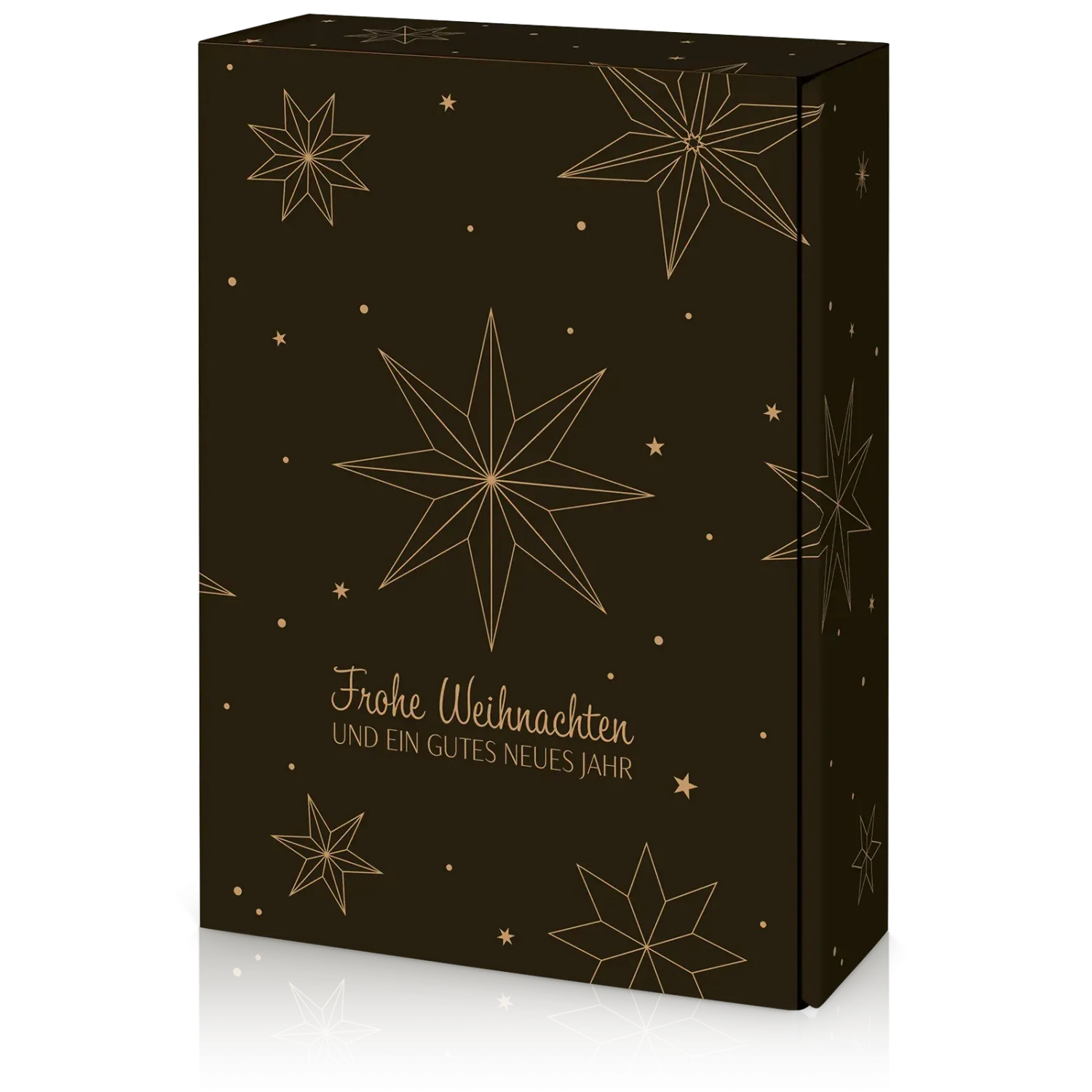Präsentkarton &quot;Natura Weihnachtssterne&quot; 3er