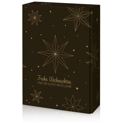 Präsentkarton "Natura Weihnachtssterne" 3er Präsentkarton "Natura Weihnachtssterne" 3er