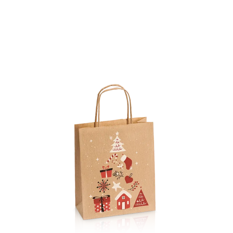 Einkaufstasche Christmas Größe S