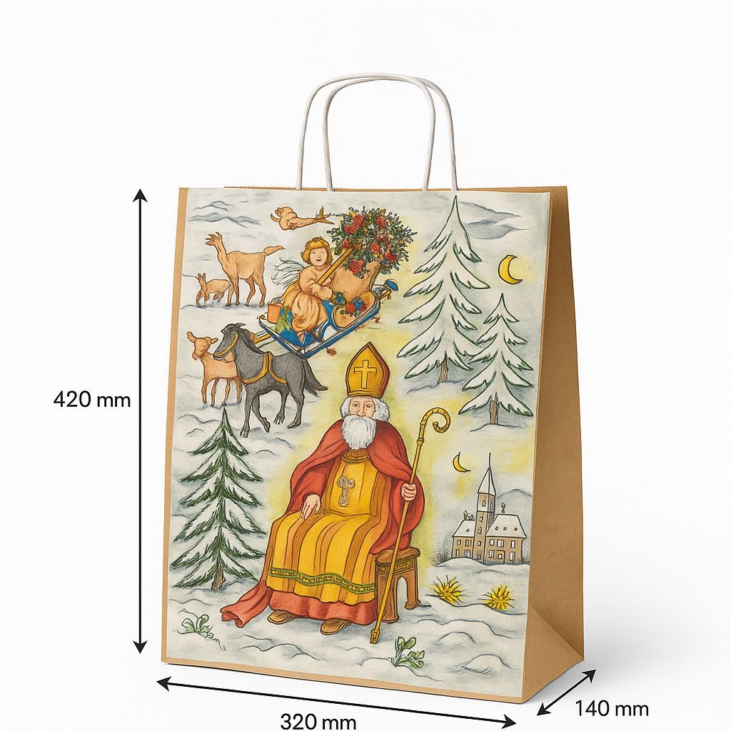 Nikolaus Geschenktasche