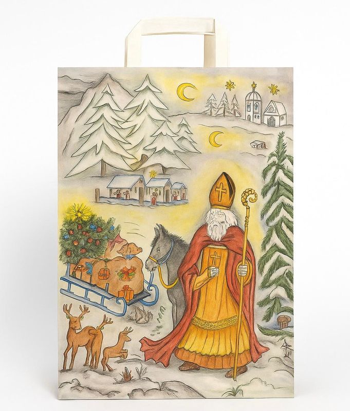 Nikolaus Geschenktasche