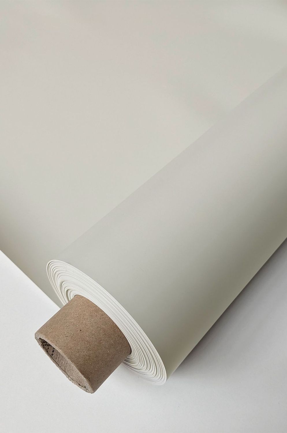 Lacktischdecke 1,30m x 30m 18 my dublierthellgrau– robust, pflegeleicht &amp; vielseitig einsetzbar