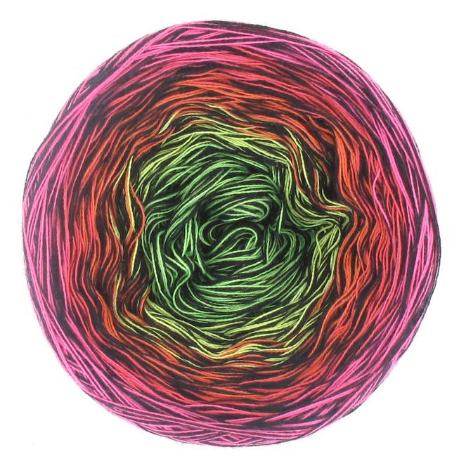 LoLa Farbverlaufsgarn Bobbel: Pop Art No. 4