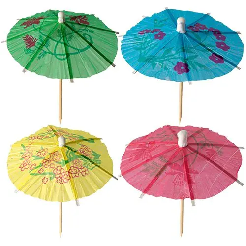 Cocktailschirmchen 10 cm &quot;Eisschirmchen Asia&quot;