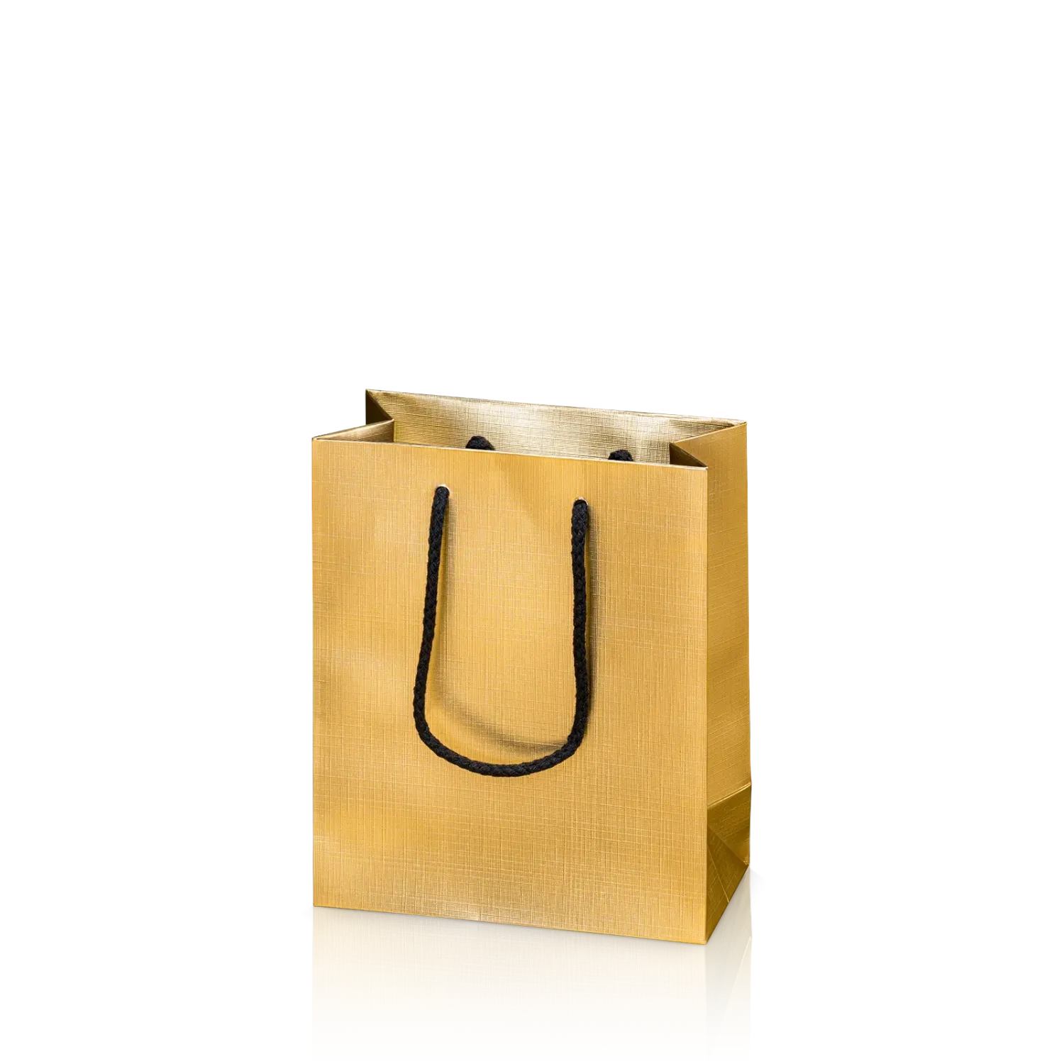 Tragetasche „Satina Gold“ -S-