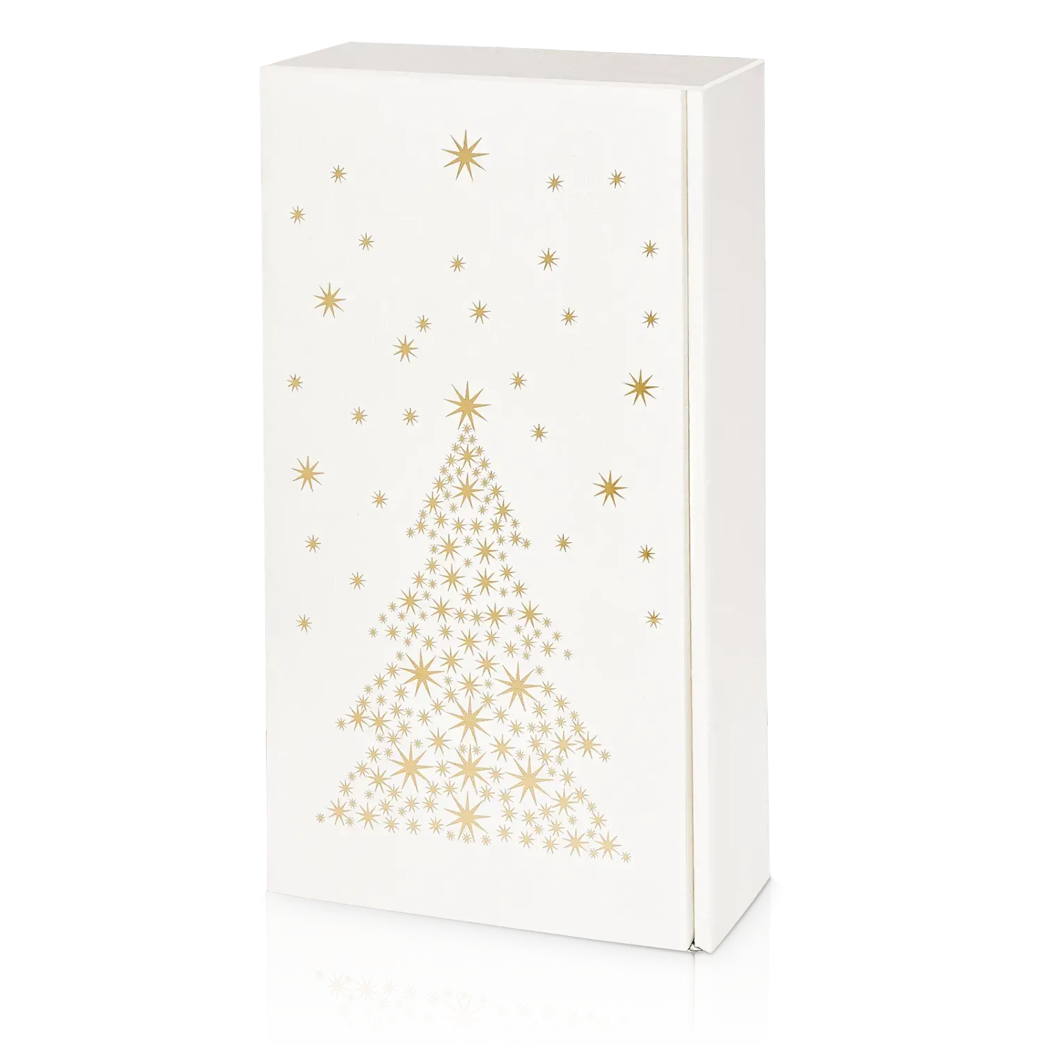 Präsentkarton „Seta Bianco Sternenbaum“ – 2er