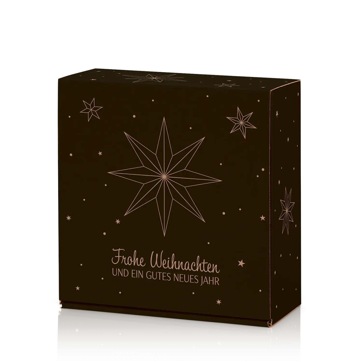 Geschenkbox Natura Weihnachtssterne -M-