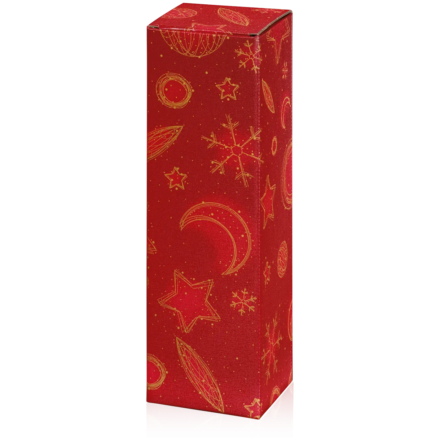 Faltschachtel Christmas Rot 1er Magnum