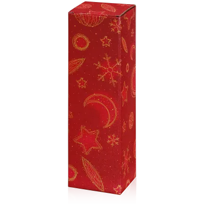 Faltschachtel Christmas Rot 1er Magnum