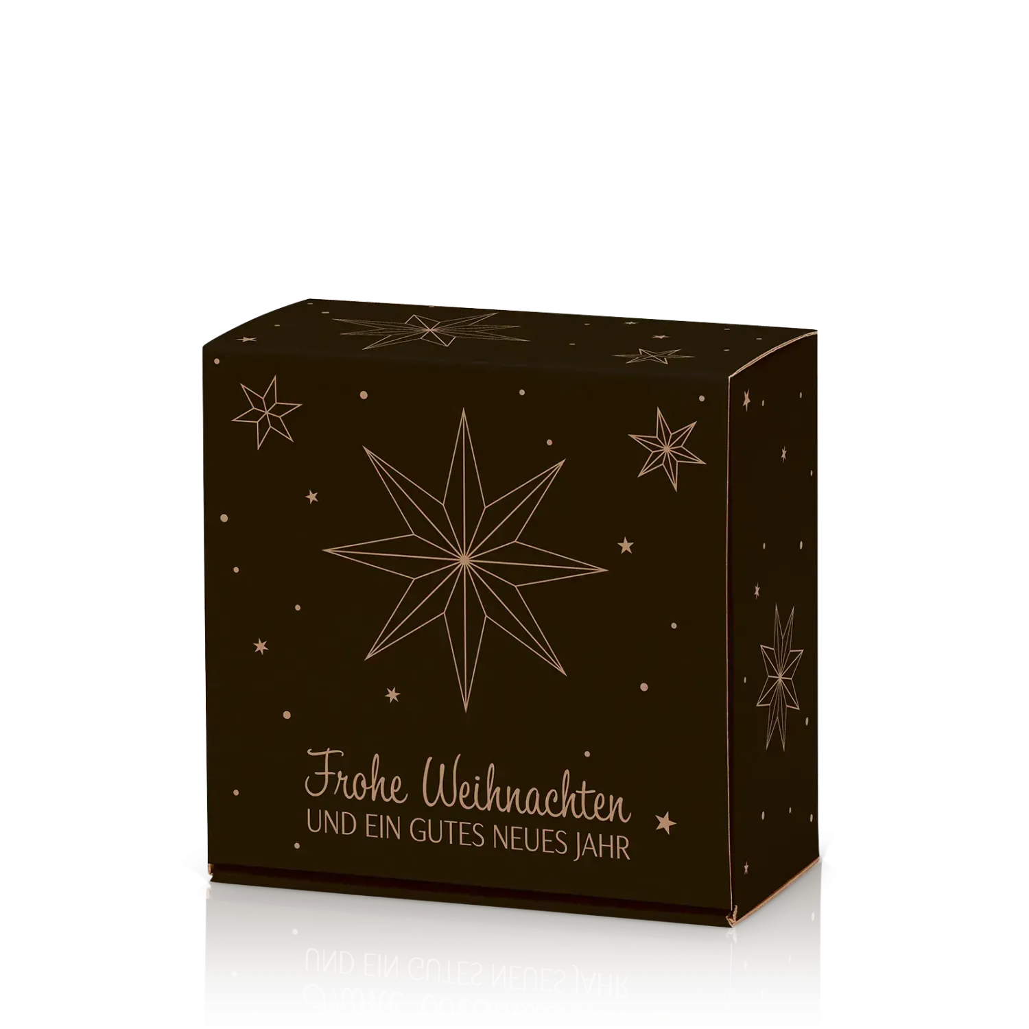 Geschenkbox Natura Weihnachtssterne -S-