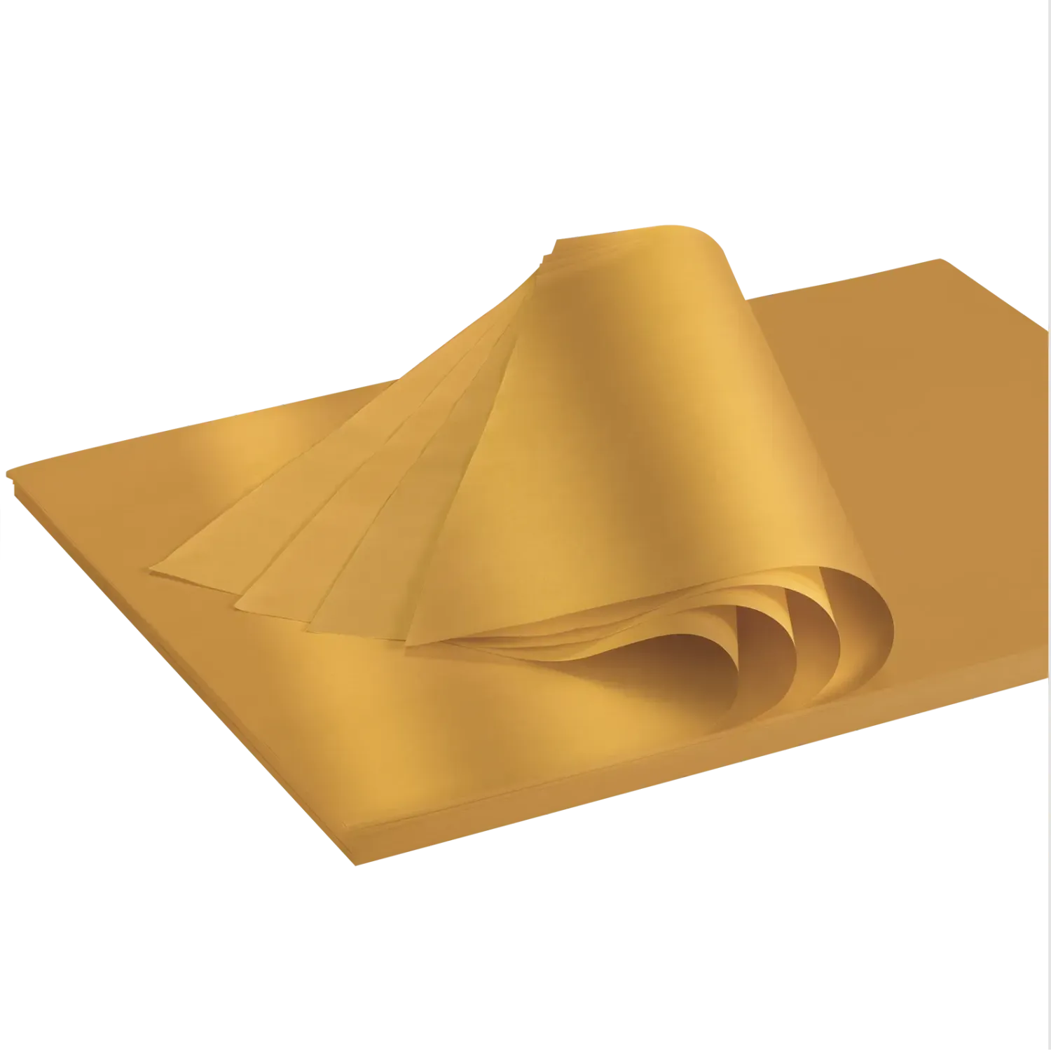 Seidenpapier Gold 500 × 375 mm  2 kg