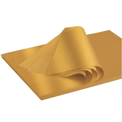 Seidenpapier Gold 500 × 375 mm  2 kg