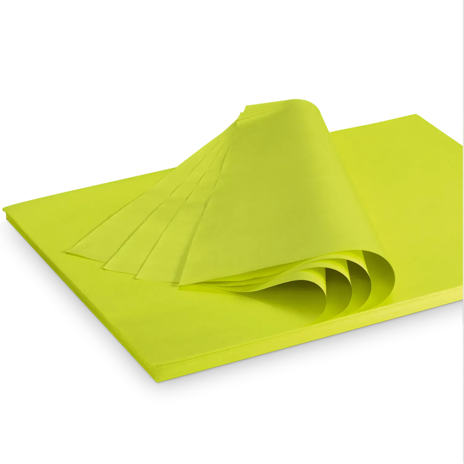 Seidenpapier Limette 500 × 375 mm  2 kg