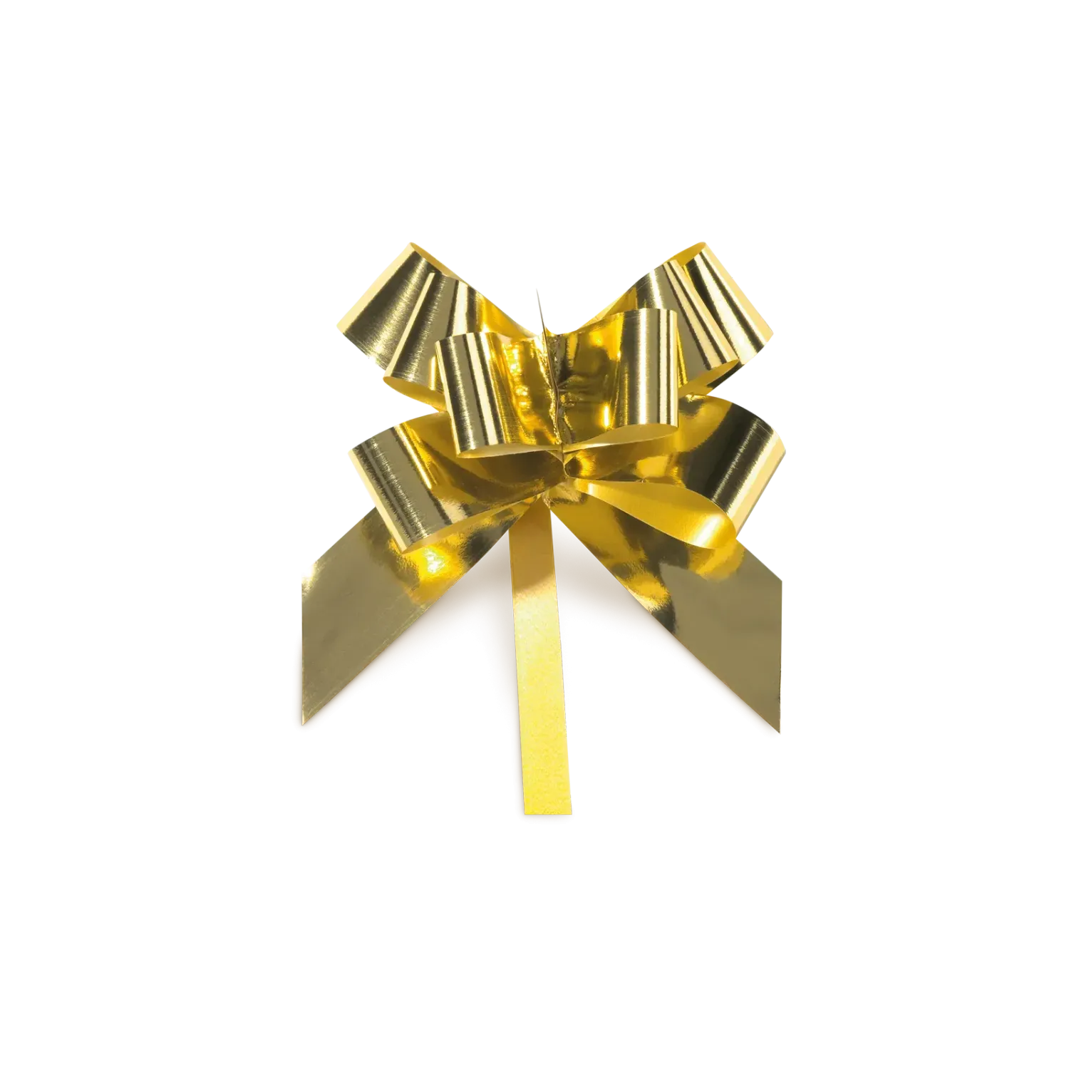 Ziehschleife Gold Metallic