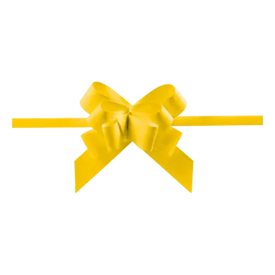 Ziehschleife Gelb Paper