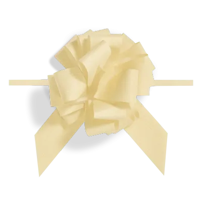 Ziehschleife Granfiocco Creme Ziehschleife Granfiocco Creme