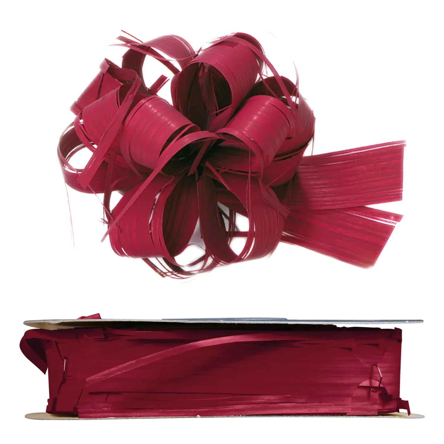 Ziehschleifenband Country Bows Bordeaux
