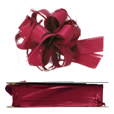 Ziehschleifenband Country Bows Bordeaux