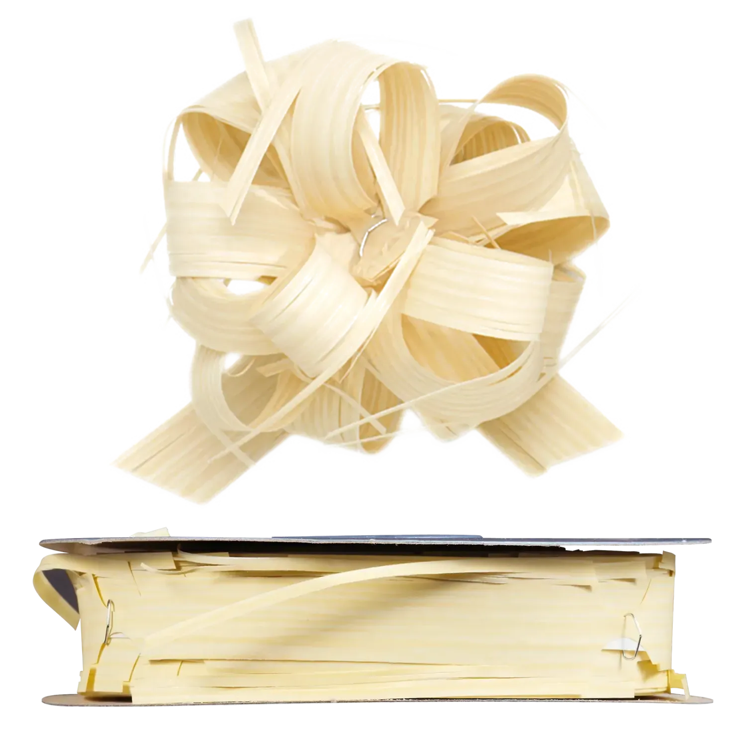 Ziehschleifenband Country Bows Creme