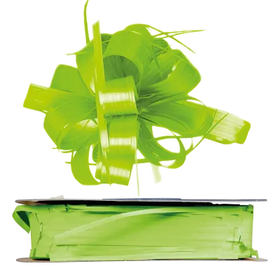 Ziehschleifenband Country Bows Hellgrün