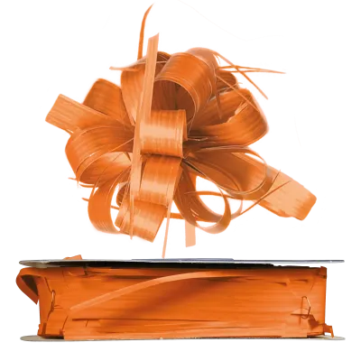Ziehschleifenband Country Bows Orange