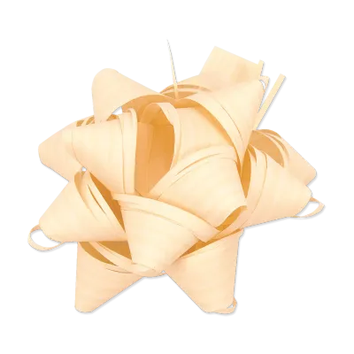 Fertigschleifen &quot;Stelle Raphia&quot; Creme