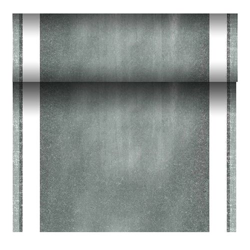 Tischläufer, stoffähnlich, PV-Tissue Mix &quot;ROYAL Collection&quot; 24 m x 40 cm &quot;Chalk&quot;