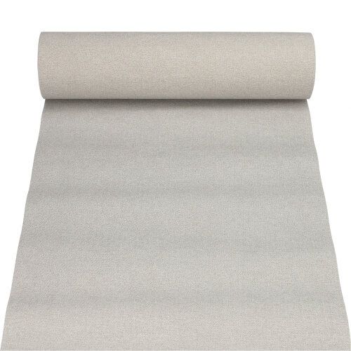 Tischläufer, stoffähnlich, PV-Tissue Mix &quot;ROYAL Collection&quot; 24 m x 40 cm grau &quot;Textile&quot;