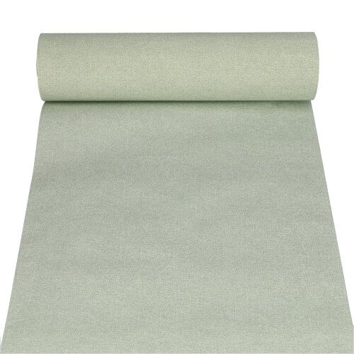 Tischläufer, stoffähnlich, PV-Tissue Mix &quot;ROYAL Collection&quot; 24 m x 40 cm jadegrün &quot;Textile&quot;