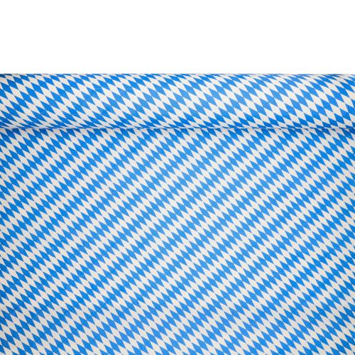 Papiertischtuch mit Damastprägung 50 m x 1 m &quot;Bayrisch Blau&quot;