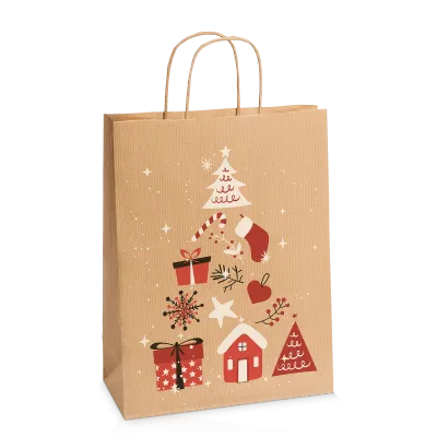 Einkaufstasche Christmas Größe M