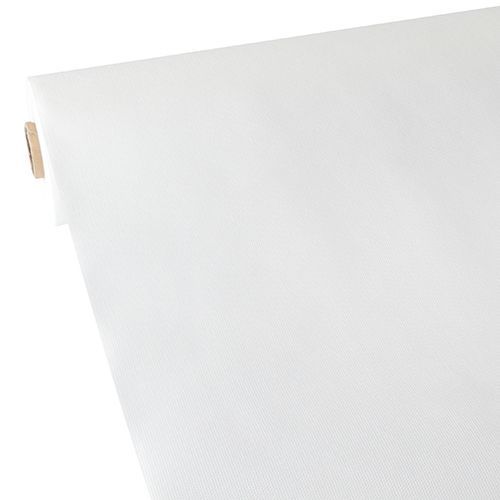 Tischdecke, stoffähnlich, Vlies &quot;soft selection&quot; 40 m x 0,9 m weiss