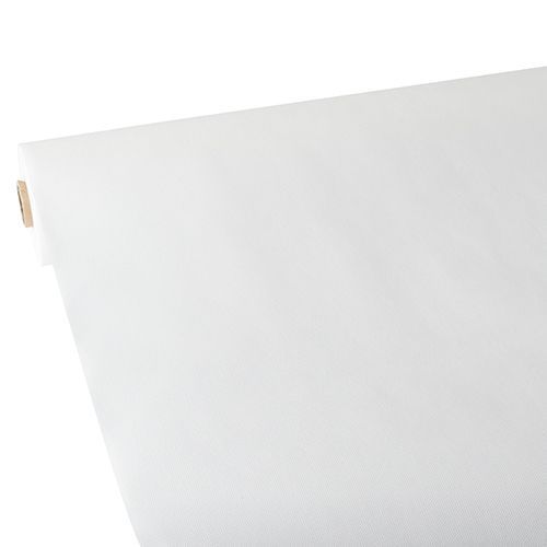 Tischdecke, stoffähnlich, Vlies &quot;soft selection&quot; 25 m x 1,18 m weiss