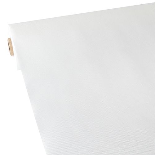 Tischdecke, stoffähnlich, Vlies &quot;soft selection&quot; 40 m x 0,9 m weiss