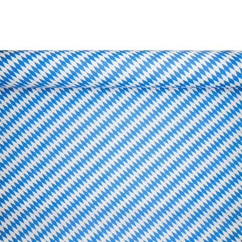 Papiertischtuch mit Damastprägung 50 m x 1 m &quot;Bayrisch Blau&quot;