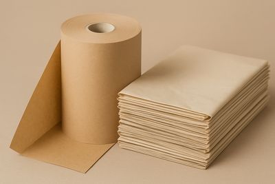 Pack und Seidepapier