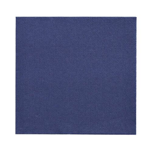 Servietten &quot;DAILY Collection&quot; 1/4-Falz 32×32 cm Dunkelblau – Karton (900 St.)