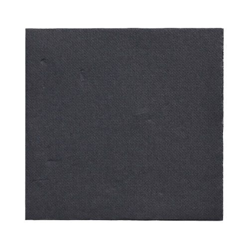 Servietten "DAILY Collection" 1/4-Falz 32×32 cm Schwarz – Karton (900 St.)